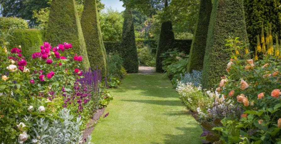 Wollerton Old Hall Garden, Wollerton, England, United Kingdom
